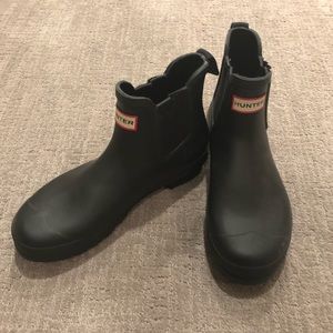 Hunter authentic ankle rain boots